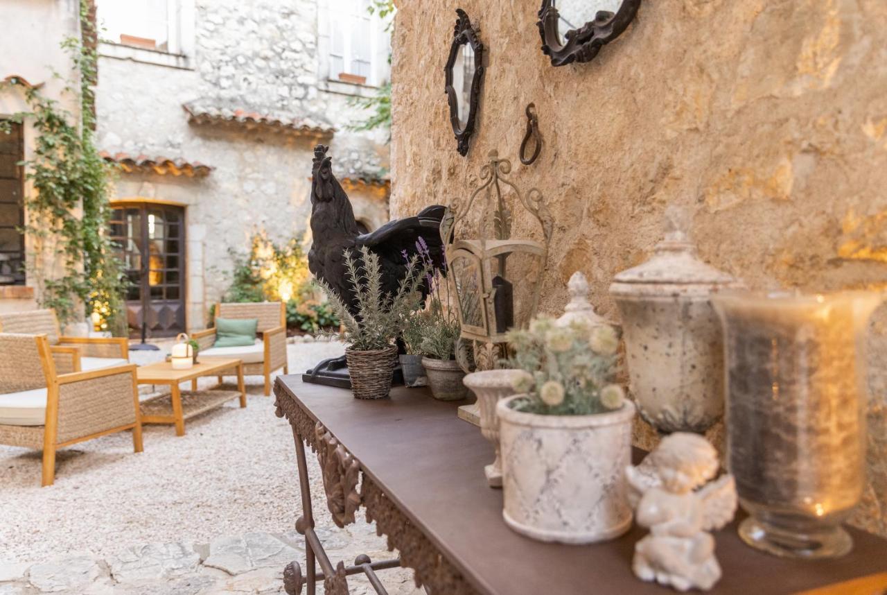 L' Abbaye Hôtel La Colle-sur-Loup Kültér fotó