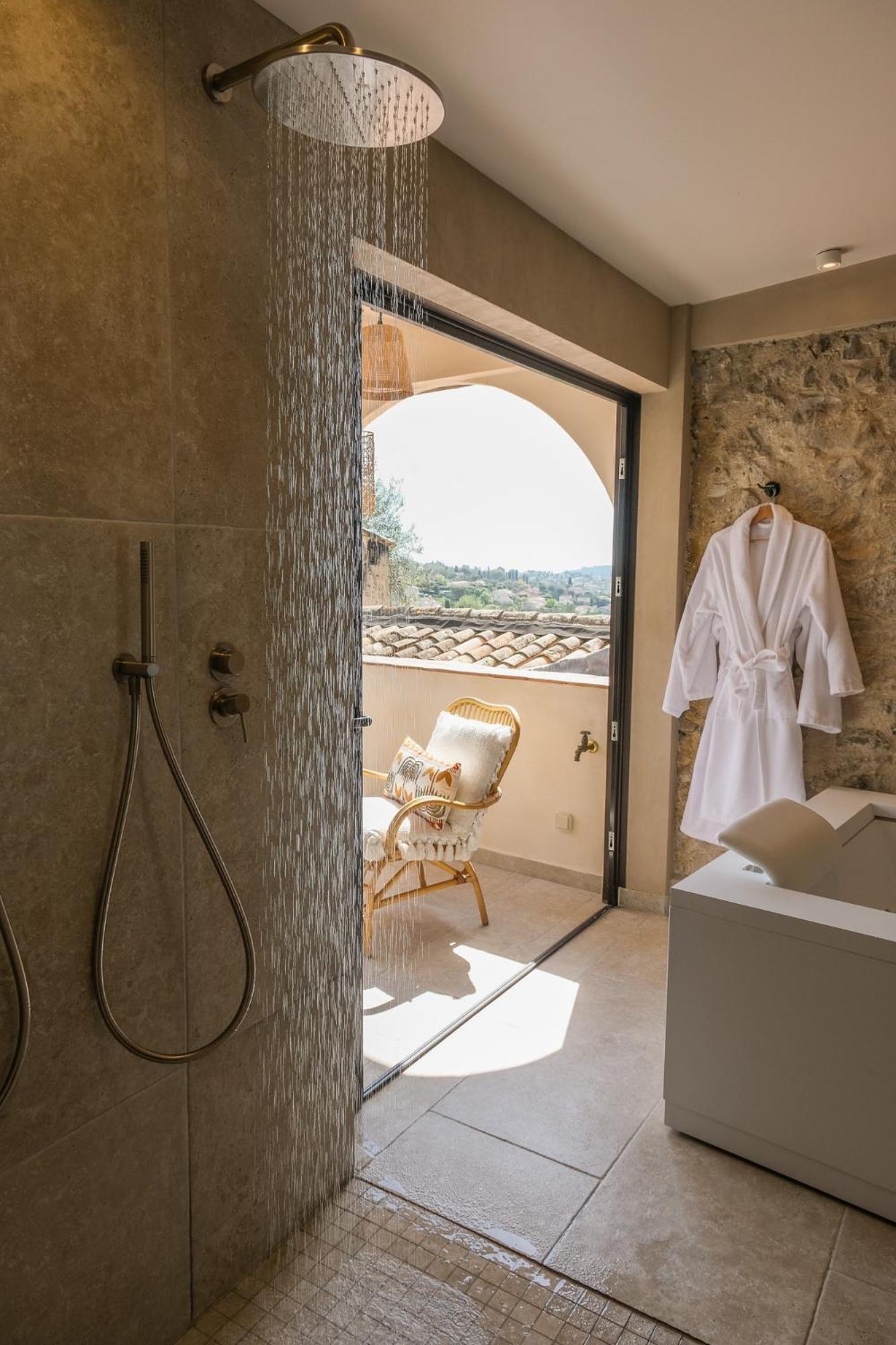 L' Abbaye Hôtel La Colle-sur-Loup Kültér fotó
